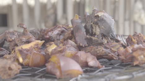 smoking bushmeat nigeria 06