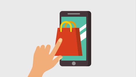 payment online digital animation