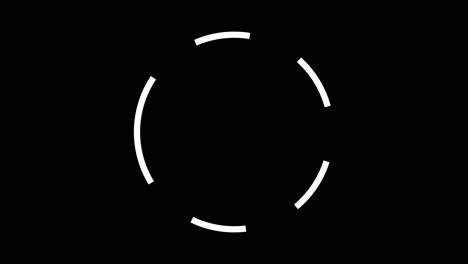 circle rotation split pop animation motion graphics