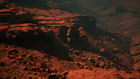 paisaje alienígena: un viaje a través del desierto marciano