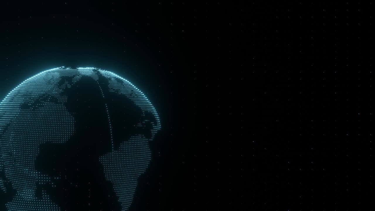 el planeta tierra girando.