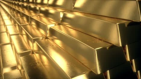 a stack of gold bars