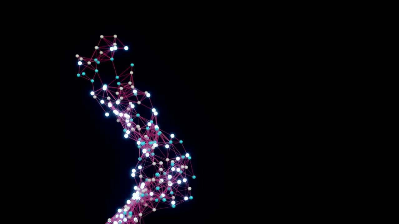 la estructura molecular abstracta.