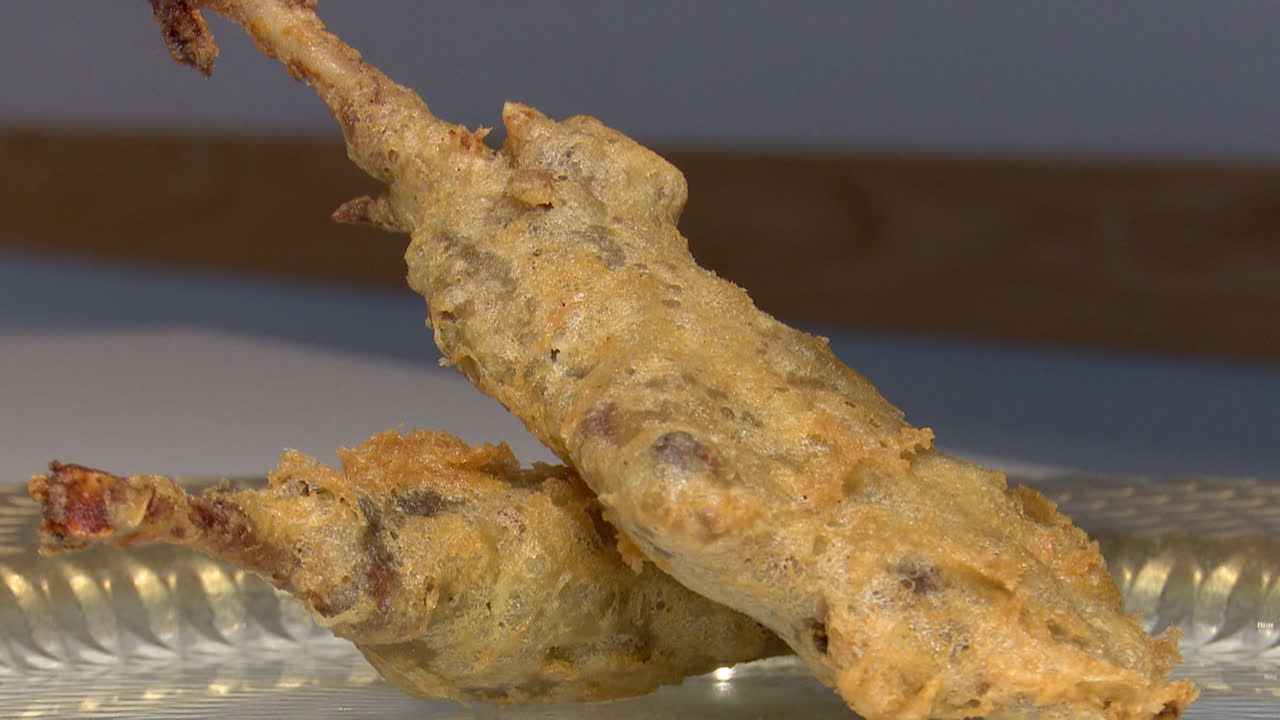 Honey-Glazed Fried Food