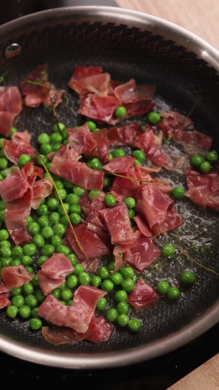 Cooking Ham and Peas