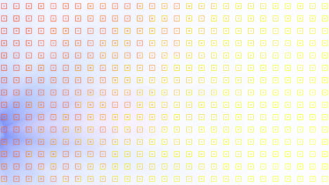 animation of gradient light and pattern moving on white background