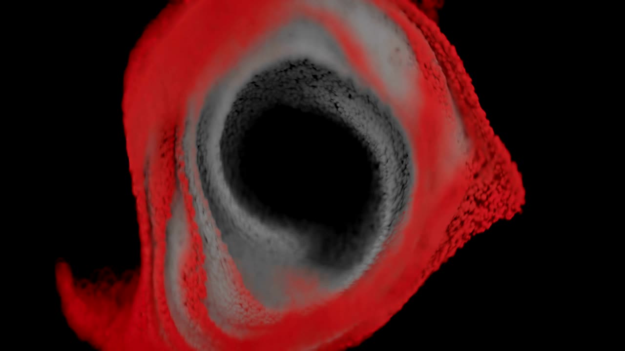 el vórtice abstracto de 4k.