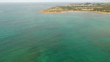 Zeitraffer-Hyperlapse-Video-über-Encounter-Bay,-Südaustralien,-Australien