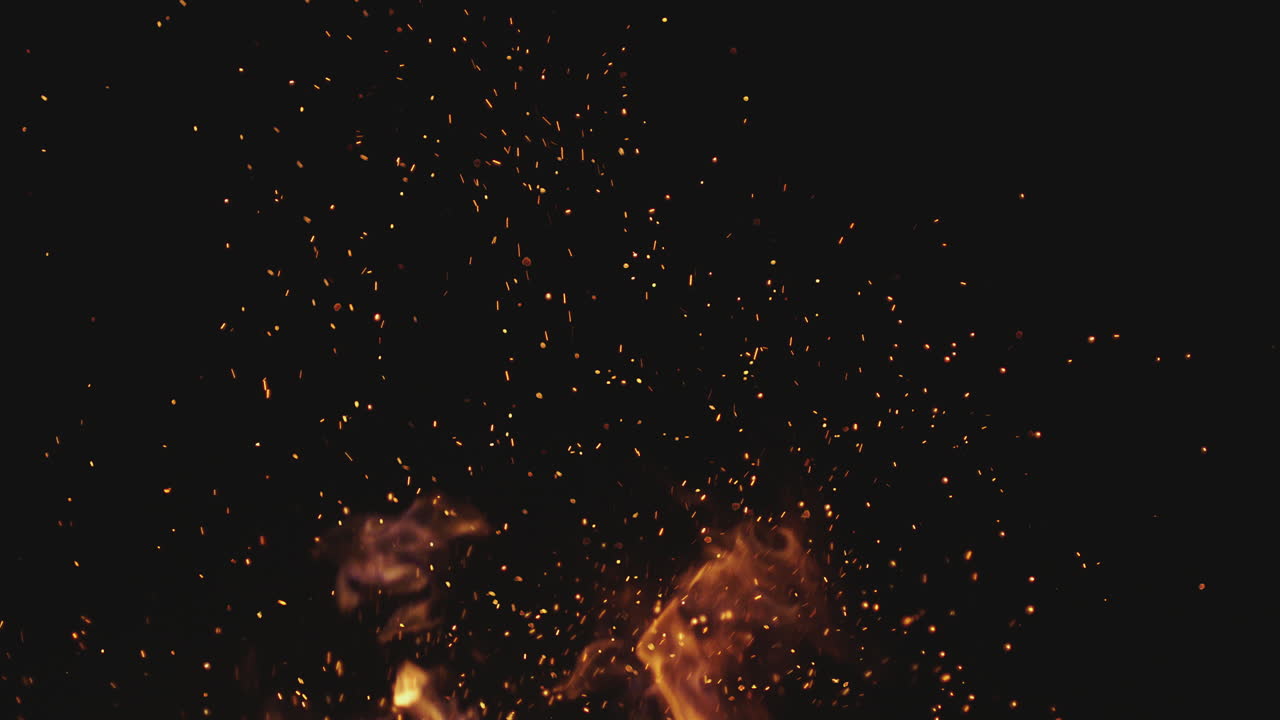 Fire and Sparks in the Dark