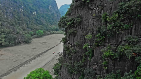 beautiful nature in north vietnam. beautiful nature with mountain and river