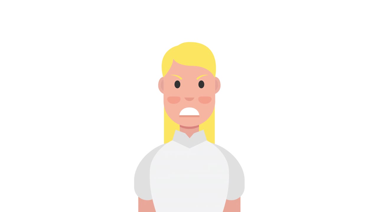 분노: 악한 여자는 자신의 부정적인 감정을 표현합니다.