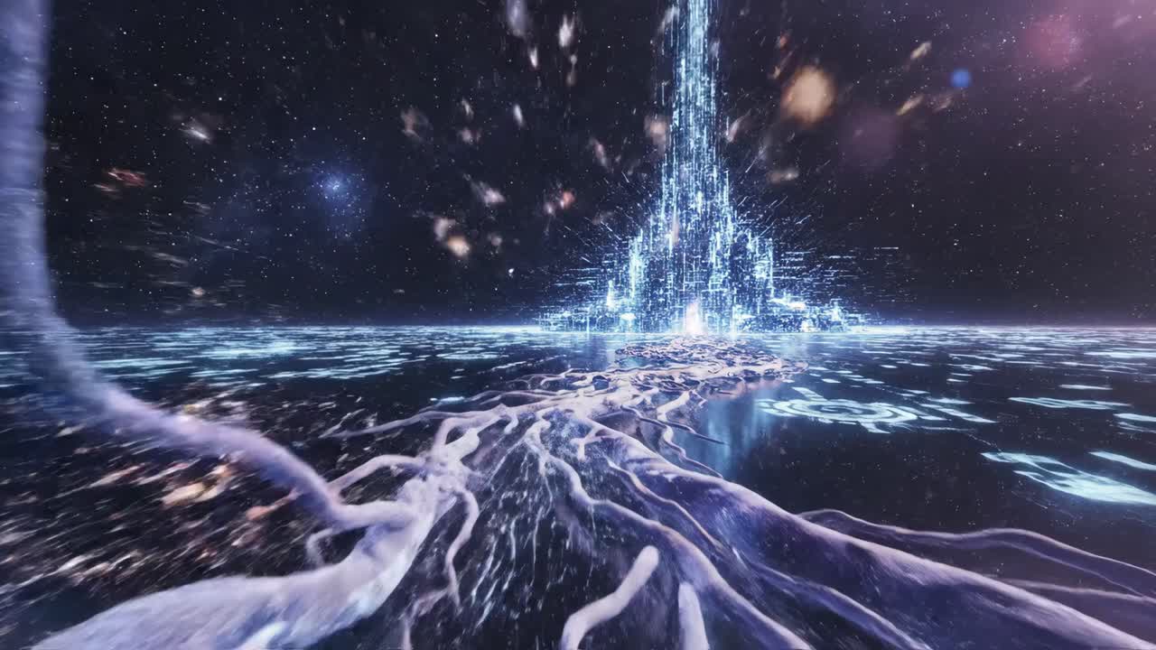 Abstract Cosmic Space Journey