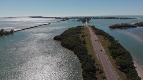 aerial on the road to boca grande