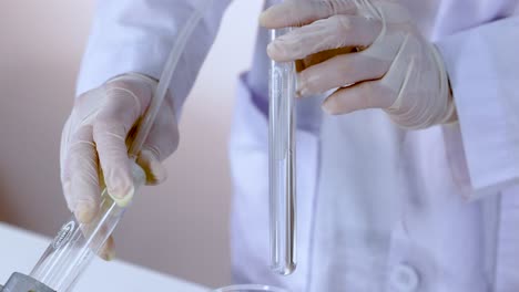 copper carbonate reacts with sulfuric acid in test tube