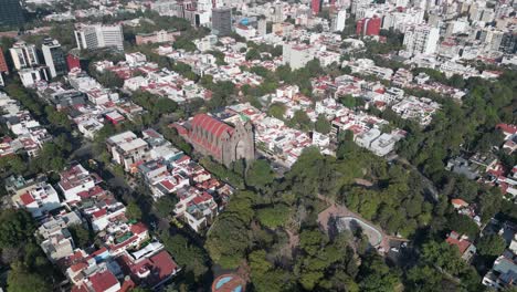 polanco, miguel hidalgo, mexico city. aerial exploration