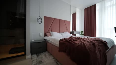 interior moderno y elegante del apartamento. diseño de interiores para el hogar. renovación de apartamentos nuevos