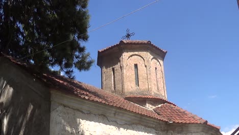 orthodox temple in the mountain