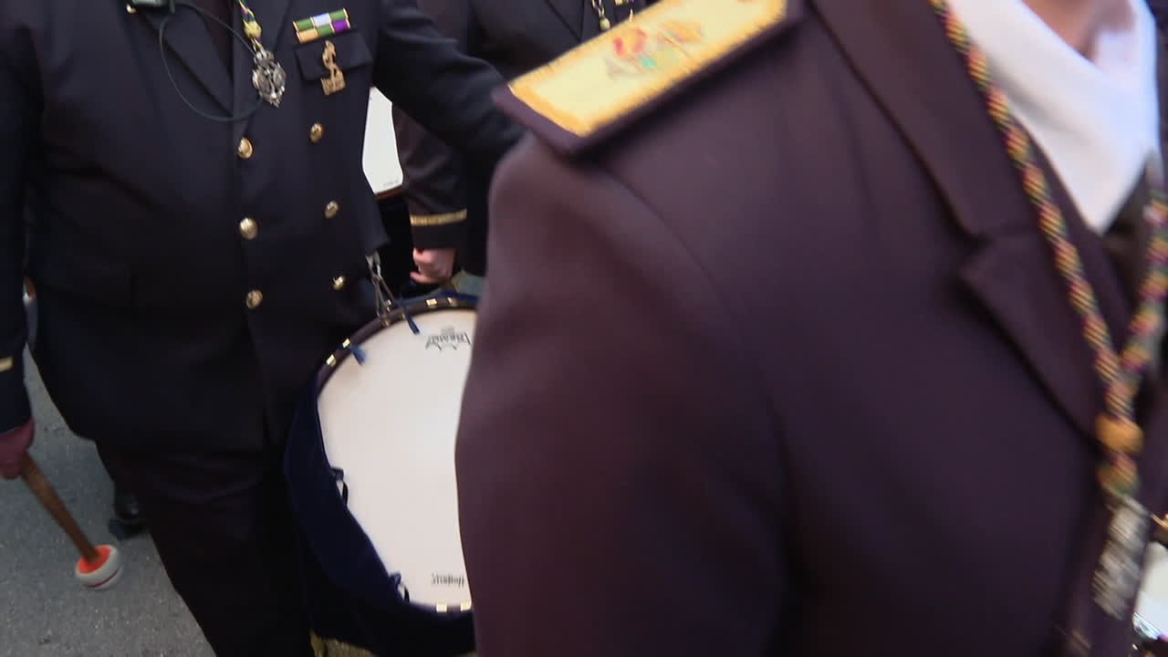 Traditional Marching Band Performance