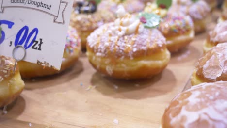 traditional donuts in polish holiday - fat thursday