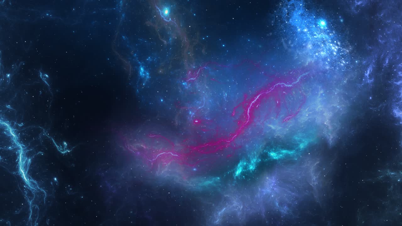4k video space nebula loop background moving stars space background nebula clouds star field outer