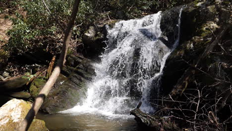 WS-of-raging-waterfall-shot-in-slow-motion-at-180-frames-per-second