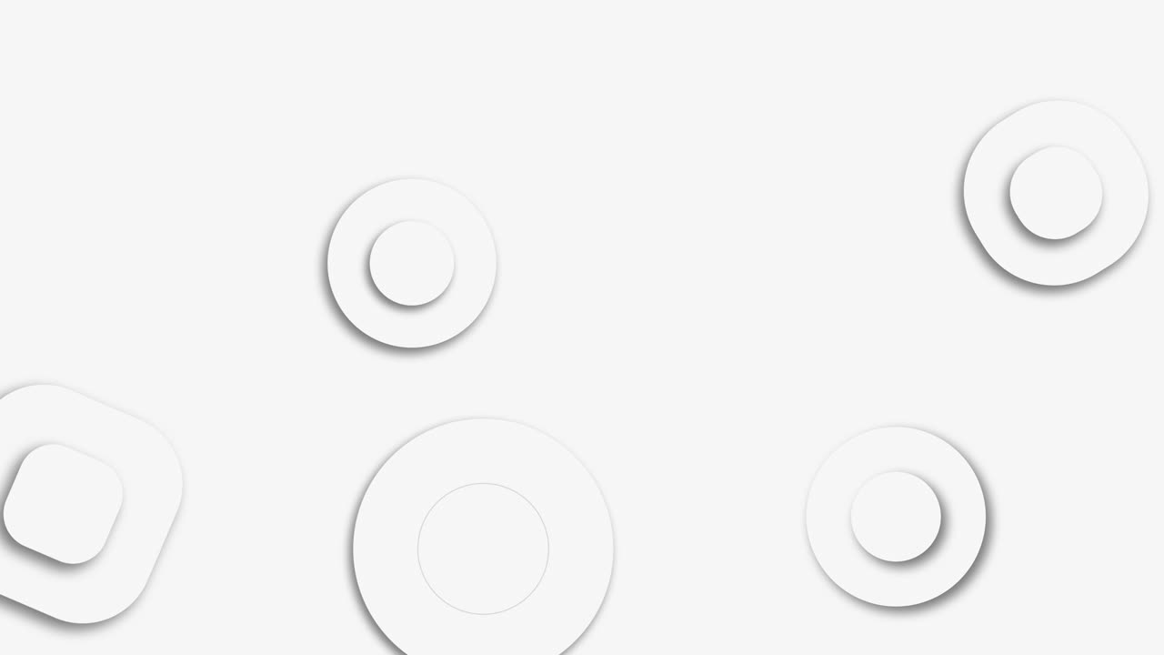 animación de fondo en bucle que consiste en formas cambiantes, el color se puede cambiar usando un efecto de tinte en el blanco