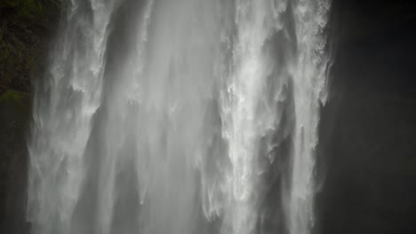 waterfall close up