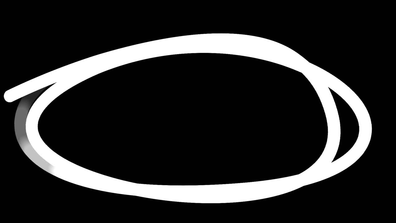 Simple Hand Drawn Circle