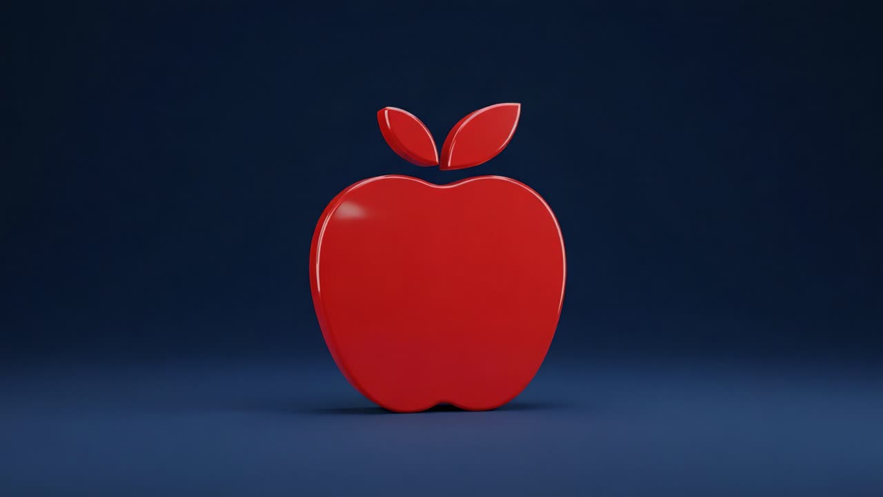 apple,red,fruit,design,3d,render,glossy,shine,simple,background,graphic,icon,object,style,shape,color,visual,art,modern,creative,digital,concept,nature,healthy,geometry,symbol,leaf,texture,decorative,realistic,rendering,perspective,illustration,minimalist,focus,composition,aesthetic,modernism,vivid