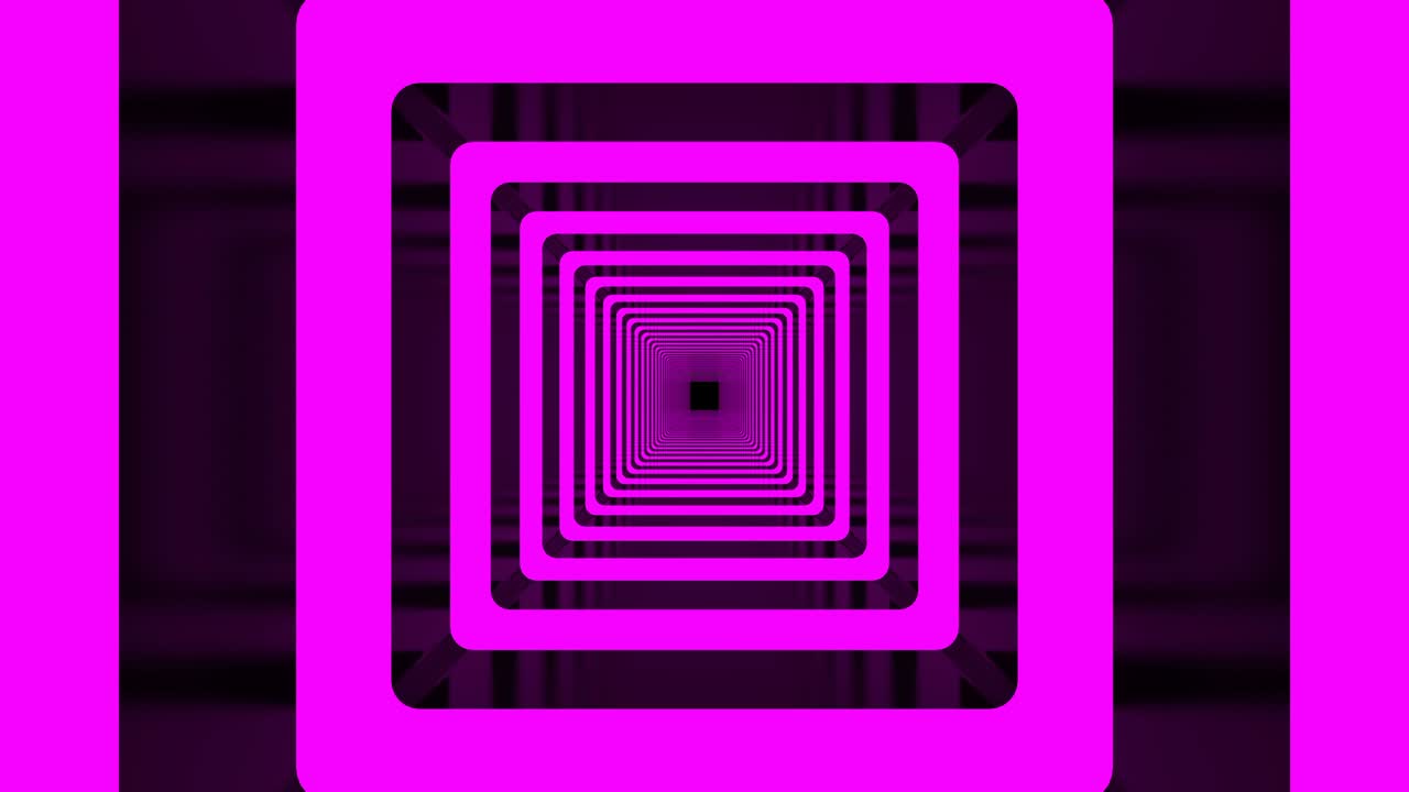 bucle rosa túnel de fondo abstracto