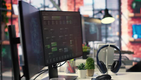 Agency setup showcases a high tech digital system used for deep learning