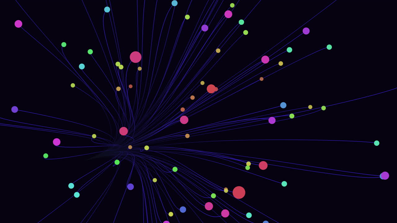 A visual illustration of interconnected relationships between individuals through nodes and lines, portraying a complex network of human connections and interactions