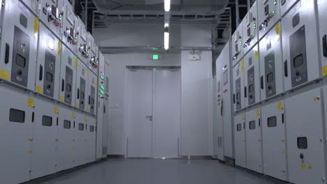 innovative designs for secure storage room, medium, high voltage switcher, equipment, panel to control and protect electrical equipment system by fuse, circuit breaker, control panel at power factory