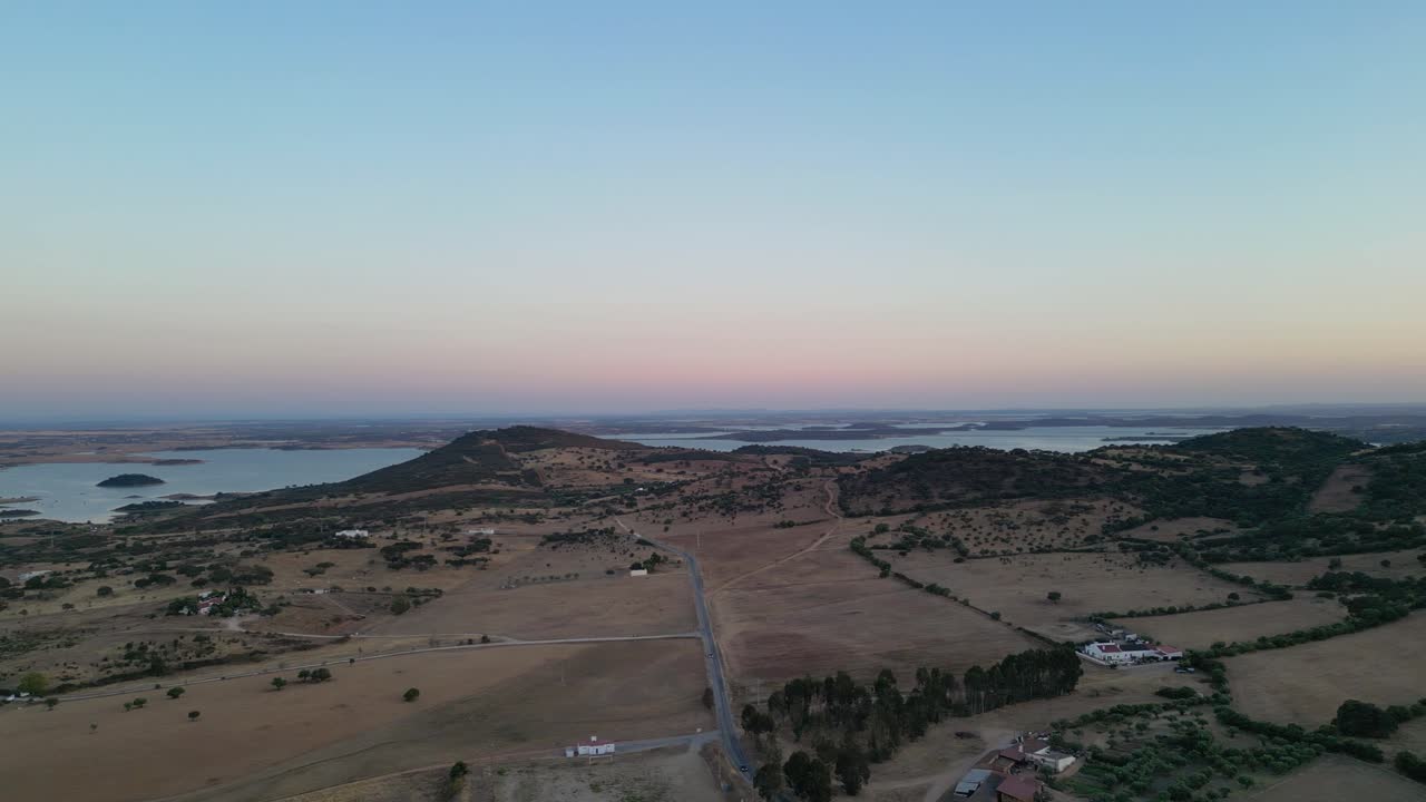 Landscape view of countryside of Portugal, Europe