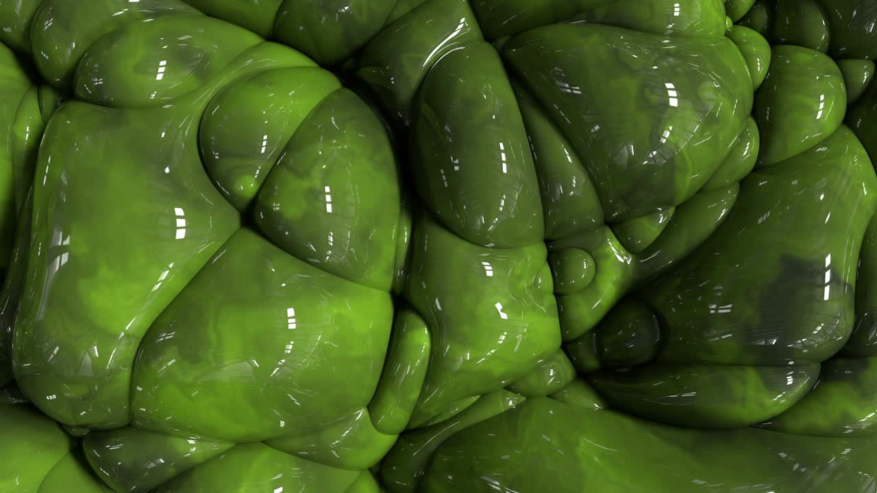 3d 루프 추상 액체 배경, 파동이있는 파동 표면, 트렌디한 활기찬 구부러진 텍스처, 패션 섬유, 모션 그래픽 디자인, 애니메이션 탄력적인 텍스처.