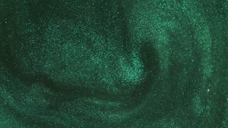 Dark Green Glitter Background