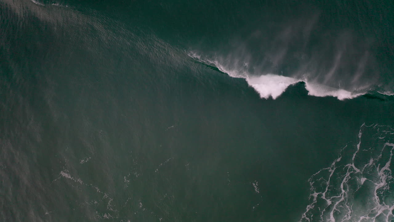 Dynamic Ocean Waves from Above