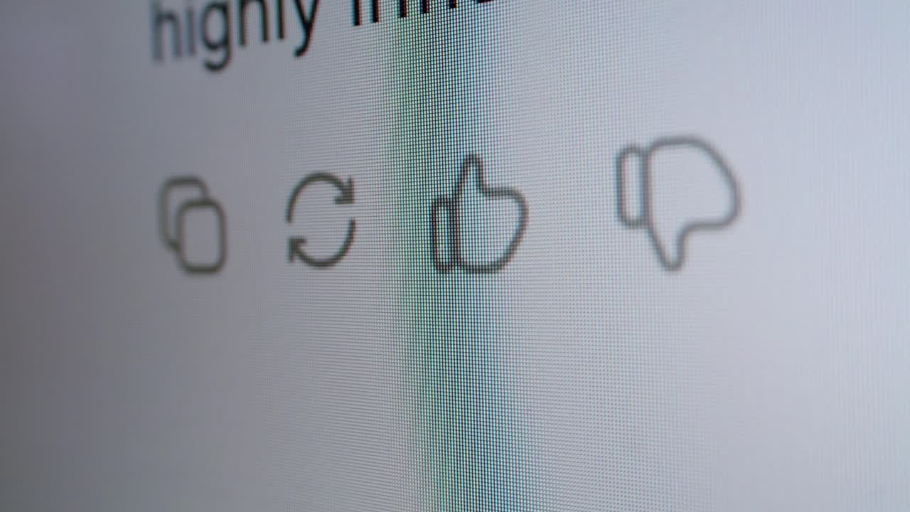 iconos de interacción en las redes sociales