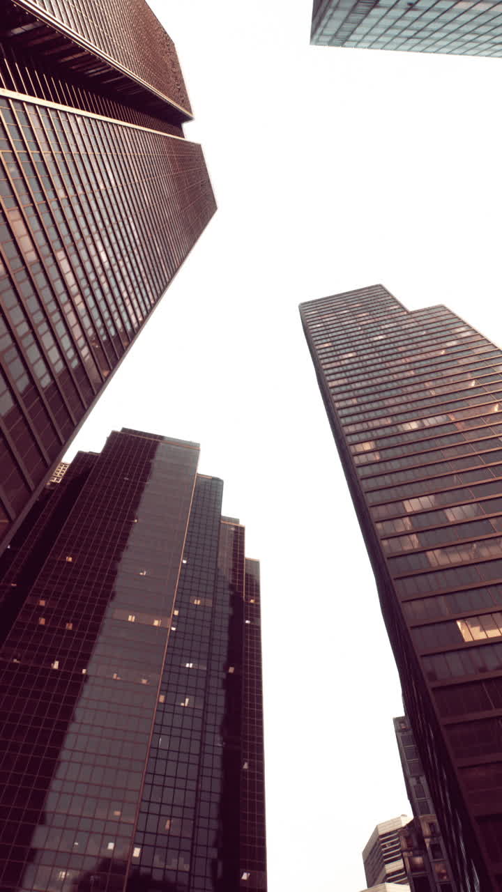 rascacielos modernos en una ciudad