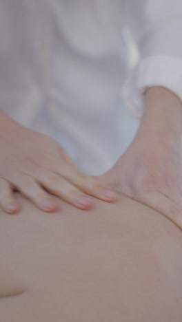 person in white shirt on beach and close-up detail