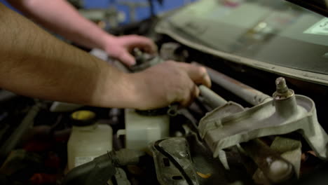 garage service automobile diagnostic auto repair concept