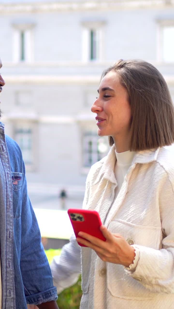 A couple enjoying their time together