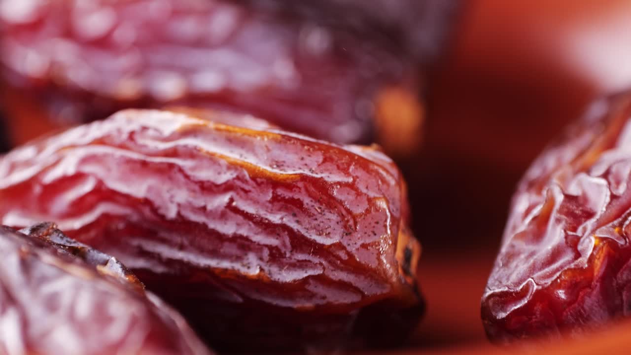 Close-up of Dried Dates