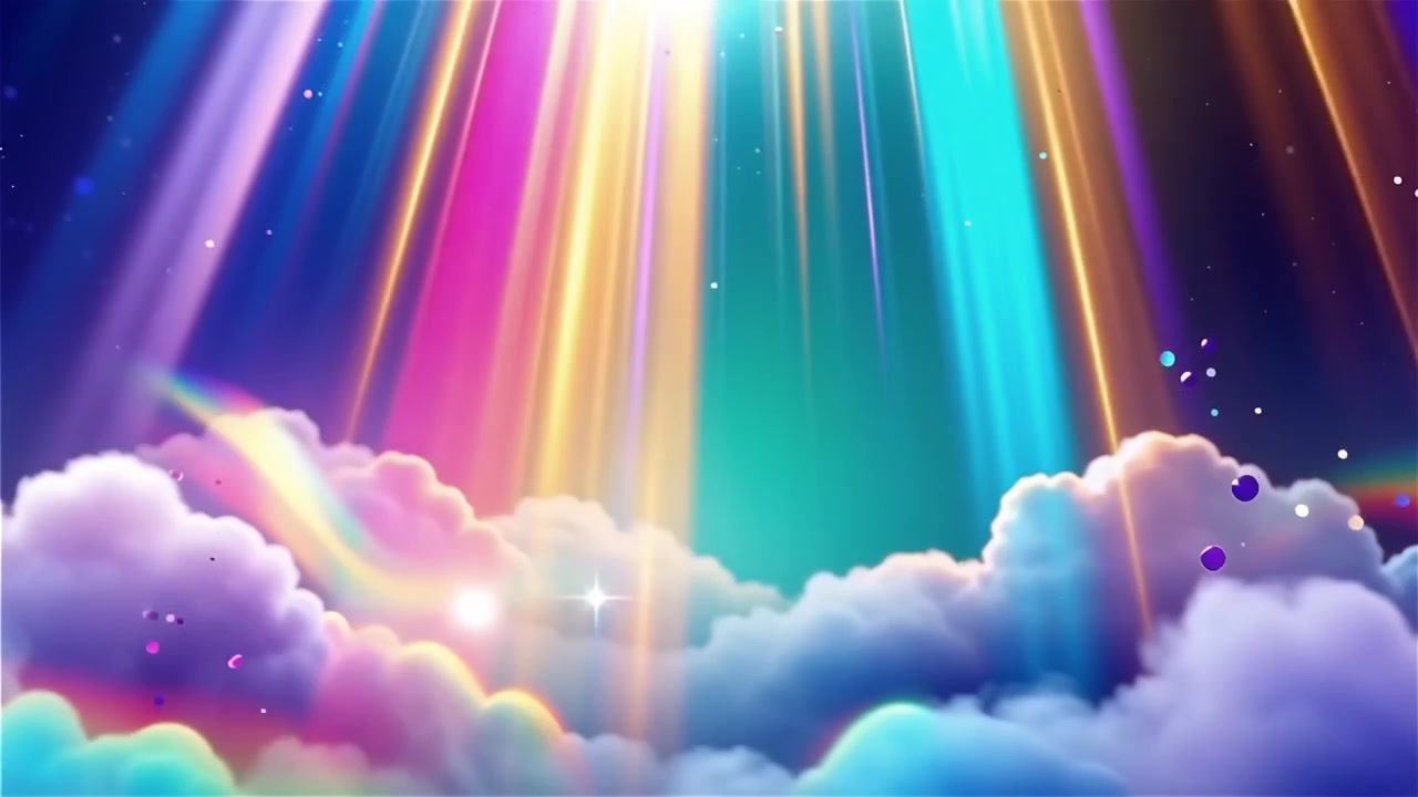 Sfondo di Adorazione Cristiana con Luce Celeste