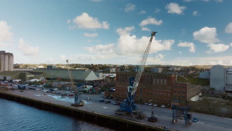 kennedy quay the docklands marina port of cork ireland 4k