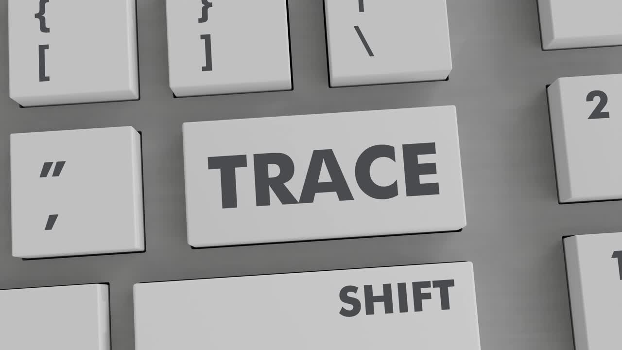 TRACE BUTTON PRESSING ON KEYBOARD