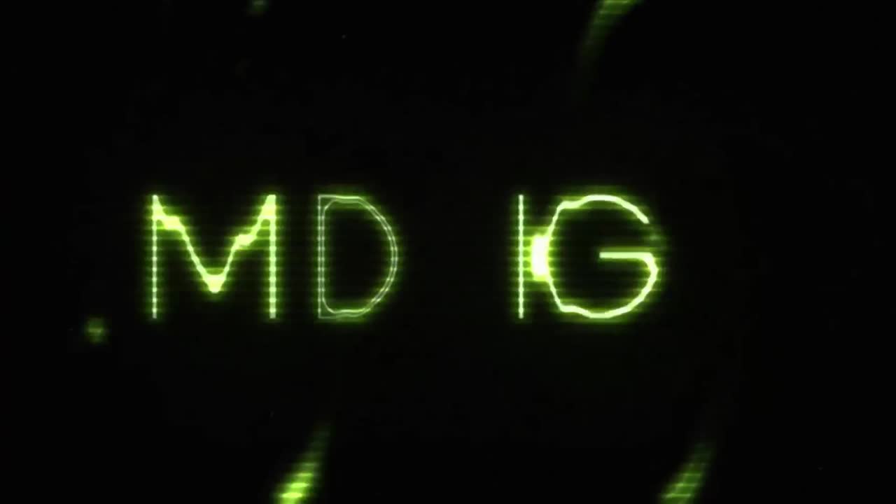 Testo neon After Effect