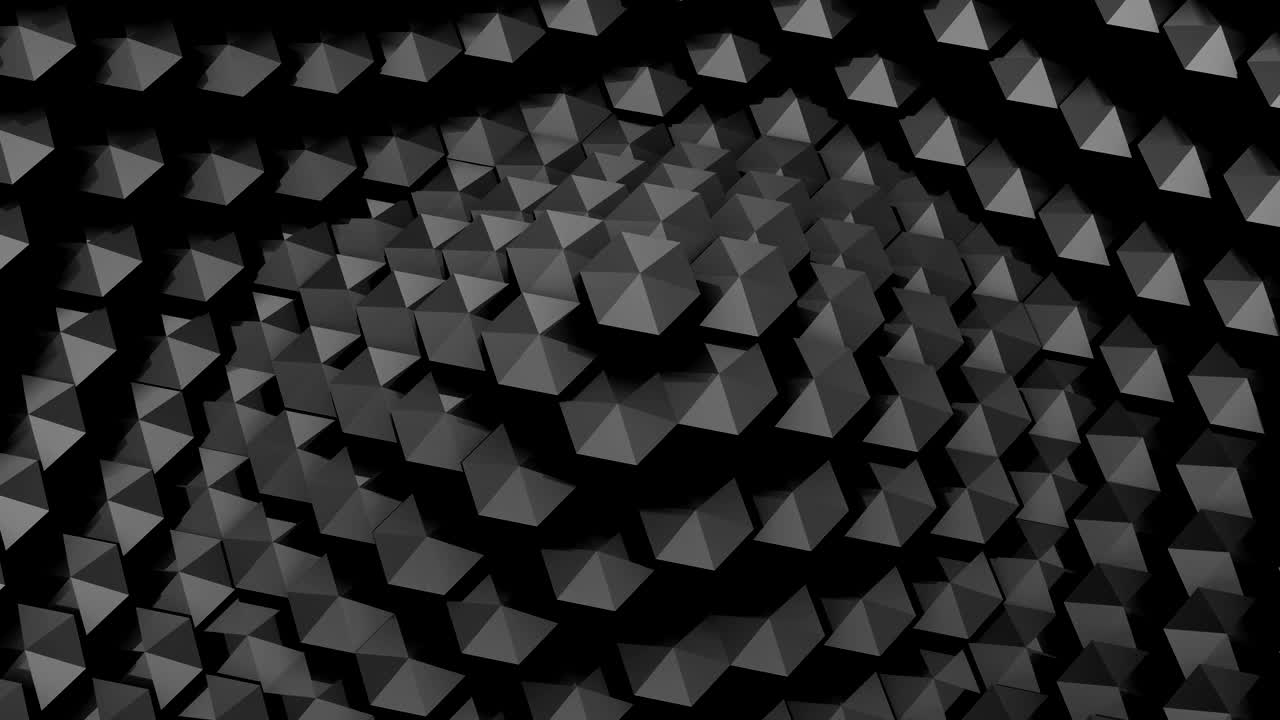 шестиугольники сформировали волну