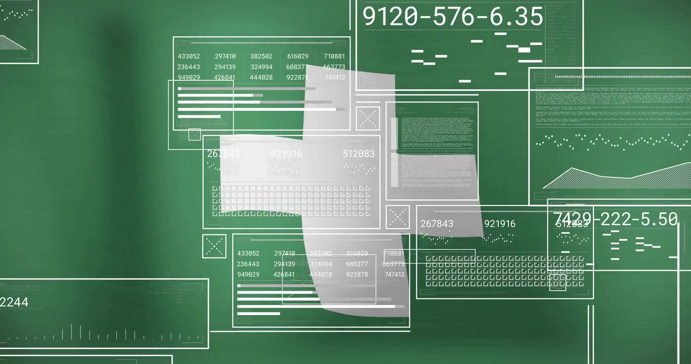 Animation starting with cross fading in, panels sliding updating data, ending with cross fading out