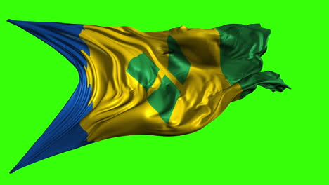 flag of saint vincent and the grenadines